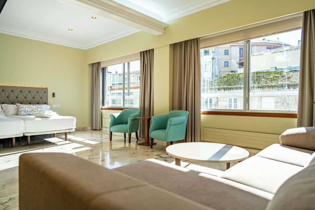 Habitaciones, estudios y apartamentos 1 Hotel Bahía de Vigo, junior suite